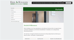 Desktop Screenshot of kiesl.de